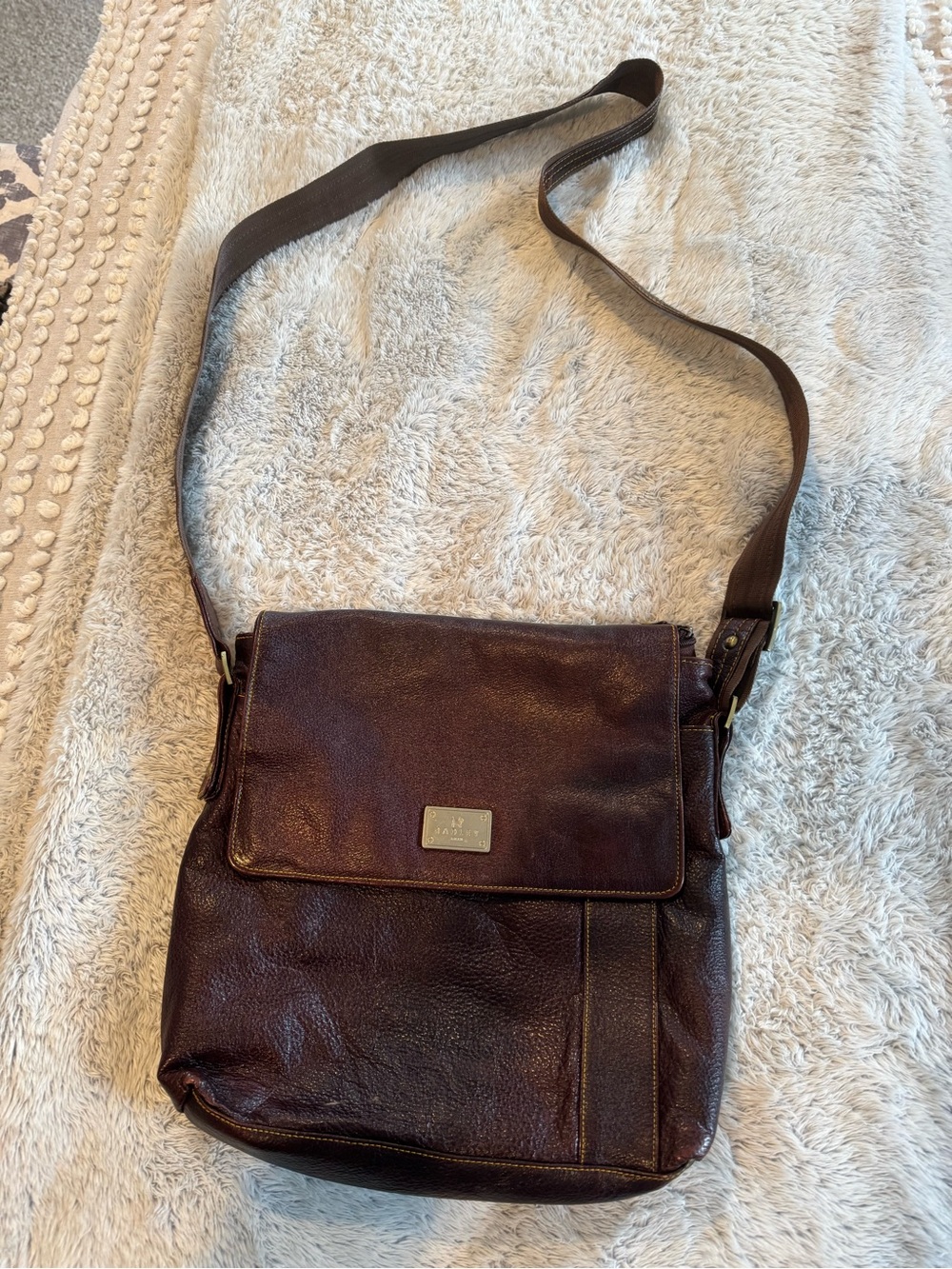 Leather Radley London Crossbody Bag - Brown